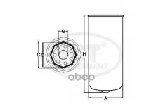 Топливный фильтр BMW E38/E39 D -00/TRUCKS SCT арт. st349