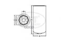Топливный фильтр SCANIA TRUCKS SCT арт. st6039