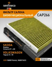 Фильтр салонный антибактериальный SENFINECO арт. CAP266