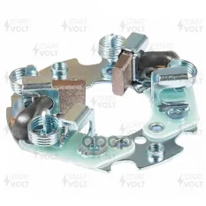 Узел щеточный стартера для а/м Mitsubishi Outlander (02-) Galant (96-) 2.0i 2.4i (2 щётки) STARTVOLT арт. VBS1101