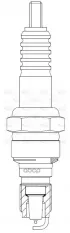 Свеча зажигания Honda/Hyosung/Daelim ан. CR8EHIX-9 Ir (VSP 3546) STARTVOLT арт. VSP3546