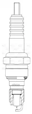 Свеча зажигания Honda CBF1000 (10-) ан. IMR8C-9HES Ir+Pt (VSP 3563) STARTVOLT арт. VSP3563