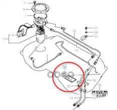 Сетка топливного насоса SUZUKI арт. 1519565J00