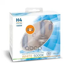 Лампа 12V H4 60/55W P43t 5000K SVS WHITE 2 шт. DUOBOX 0200107000 SVS арт. 0200107000
