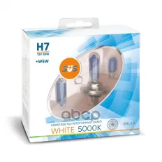Лампа 12V H7 55W PX26d 5000K SVS WHITE 2 шт. DUOBOX 0200108000 SVS арт. 0200108000