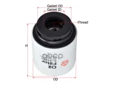 Фильтр масляный SAKURA C31081 (03C115561D) Sakura арт. c31081