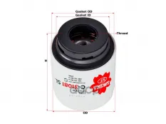 Фильтр масляный Sakura арт. C31081SL