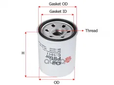 Фильтр масляный SAKURA C-1011 (05142416AA) Sakura арт. C1011