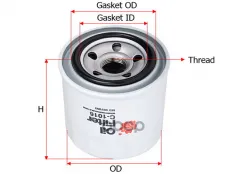 Фильтр масляный SAKURA C1016 (2630035054) Sakura арт. c1016