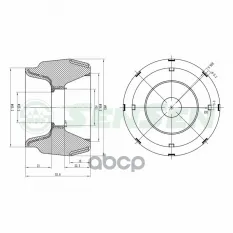 Опора амортизатора переднего audi a3 vw golf-bora all 97- Sensen арт. M61220