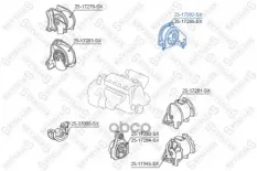 Опора двигателя задняя Stellox арт. 25-17282-SX