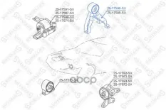 Опора ДВС задняя Stellox арт. 25-17590-SX