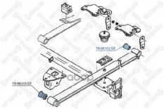 12763F=IM27935 [513172] !втулка зад.рессоры зад Fiat Nuovo Ducato,Peugeot Boxer 94> Stellox арт. 7998102SX