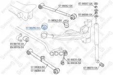 сайлентблок задн. рычага прод.! Chery Tiggo T11 05>, Toyota RAV4 ACA2#/CLA2#/ZCA2# 00> Stellox арт. 8798086SX