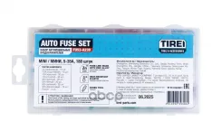 Предохранители Мини  5-35А  180шт  в органайзере TIREI арт. fu53-a230