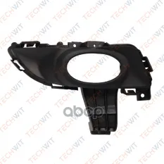 Накладка фары противотуманной Прав. Mazda M3 2003-2008 TechWit арт. BD003MZD018TW