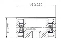 Ролик привод. ремня для а/м Renault Megane (95-)/Volvo S40 (96-) 1.9dTi (опор.) (CM 5914) Trialli арт. CM5914