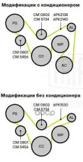 Ролик привод. ремня для а/м Hyundai Solaris/Kia Rio (10-) 1.4i/1.6i (только ролик натяж.) TRIALLI CM 5456 Trialli арт. CM 5456