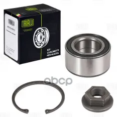 Подшипник ступицы для а/м Ford Focus I (98-)/Fiesta (01-) без ABS перед. (кмпл:подш./гайка/кольцо) ( Trialli арт. cs-1078