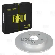 Диск торм. зад. для а/м Toyota Corolla (07-) d=259 (DF 190121) Trialli арт. DF190121