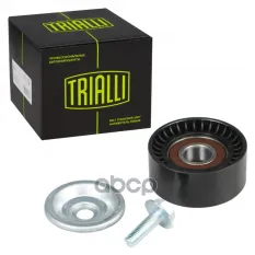 Ролик привод. ремня для а/м Renault Logan (04-) 1.4i/1.6i 8V с ГУР и AC (только ролик натяж.) (подши Trialli арт. CM 0908N