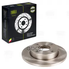 Диск тормозной передний для а/м FORD FIESTA (96-)/MAZDA 121 (96-) D=240 TRIALLI DF 263907 Trialli арт. DF 263907