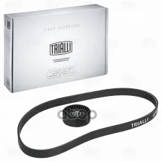 Ремкомплект привода для а/м Лада Granta (10-) A/C (1рем. 6PK995+1 ролик) (GD 691) Trialli арт. gd-691