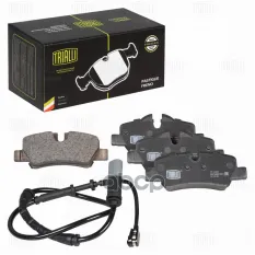 Колодки торм. для а/м Mini Cooper (13-) диск. зад. (в компл. с датчиком) TRIALLI PF 4301 Trialli арт. PF 4301