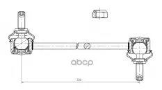 Стойка переднего стабилизатора Trialli арт. SP1016