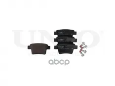Колодки тормозные диск. задние Ford Mondeo III 00-, Jaguar X-Type (X400) 01- UNIO арт. BRP-20071