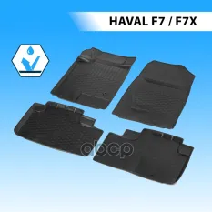 Коврик салона Haval F7 (19-),F7x (19-), полиуретан (4 предм.) RIVAL Rival арт. 19403001