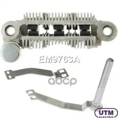 Диодный мост генератора HYUNDAI H100 2.5 Diesel[D4BA]07.1993-09.1996HYUNDAIH100 2.5 DieseL UTM EM9763A (3738042000) Utm арт. EM9763A