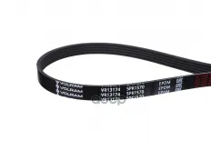Ремень приводной (5PK1570) CHEVROLET AVEO T250, T255 (08-) VOLRAM арт. VR13174