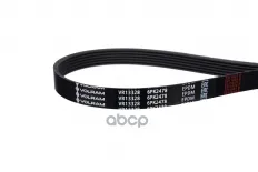 Ремень генератора (6PK2478) HYUNDAI SONATA V (05-10), KIA SORENTO I (07-), VW TOUAREG (02-18) VOLRAM арт. VR13328