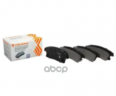 Колодки тормозные передние CHEVROLET AVEO T300 (11-), CRUZE J300 (09-), 16, диск. торм. VOLRAM арт. VR26141
