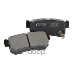 Колодки задние PRO-Line Ceramic SSANG YOUNG Action/Kyron 05->/Rexton 02- GANZ GIJ09111C GANZ арт. GIJ09111C