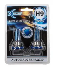 Лампы галоген Xenite H9 (PGJ19-5) Super white (блистер 2 шт) Xenite арт. 1007048