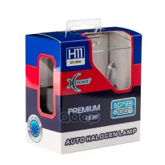 к-кт ламп! галогенных H11 PGJ-19 12V 55W (Яркость +100%) (упак. 2шт.) Xenite арт. 1007118