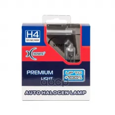 Лампа 12V H4 60/55W +100% P43t-38 бокс (2шт.) XENITE Xenite арт. 1007119