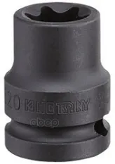 головка торцевая! ударная TORX Е-стандарт 3/4'', E28, L56мм KING TONY арт. 657528M