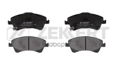 Колодки торм. диск. передн. Toyota Auris (E150 E180) 07-  Avensis (T270) 08-  Corolla (E140 E150) 06 Zekkert арт. bs-1263