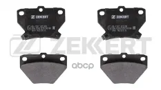 Колодки торм. диск. задн. Toyota Corolla (E120) 01-  Yaris Verso (P20) 99-  Celica (T230) 99-  Echo Zekkert арт. bs-1267