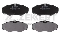 Колодки торм. диск. передн. Nissan Primastar (X83) 01-  Opel Vivaro A 01-  Renault Trafic II-III 00- Zekkert арт. bs-1007