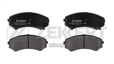 Колодки торм. диск. передн. Mazda MPV88-  E2000 E2200 III 99-  Mitsubishi Grandis 03-  Montero II 00 Zekkert арт. bs-1140