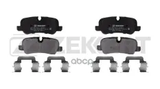 Колодки торм. диск. задн. Land Rover Discovery III  IV 09-  Range Rover III 05- Zekkert арт. bs-1272