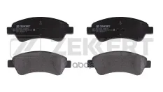 Колодки торм. диск. передн. Citroen C2 05-  C3 I-III 02-  C3 Aircross II 17-  C4 Cactus 14-  Peugeot Zekkert арт. bs-1433