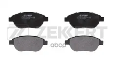 Колодки торм. диск. передн. Citroen Berlingo 98-  C3 02-  C4 04-  Peugeot 206 03-  207 06-  307 00- Zekkert арт. bs-1447