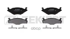 Колодки торм. диск. передн. VW Golf I-III 80-  Jetta I  II 80-  Passat I-IV 83-  Scirocco 83-  Vento Zekkert арт. bs-1023