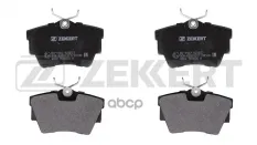 Колодки торм. диск. задн. Nissan Primastar (X83) 02-  Opel Vivaro A B 01-  Renault Trafic II-III 01- Zekkert арт. bs-1162