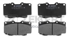 Колодки торм. диск. передн. Toyota Hilux (N10 N20 N30) 04-  Fortuner (N50 N60) 05- Zekkert арт. bs-2077